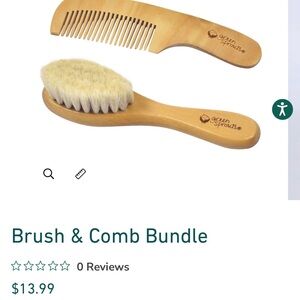 Green Sprouts Brush & Comb Bundle